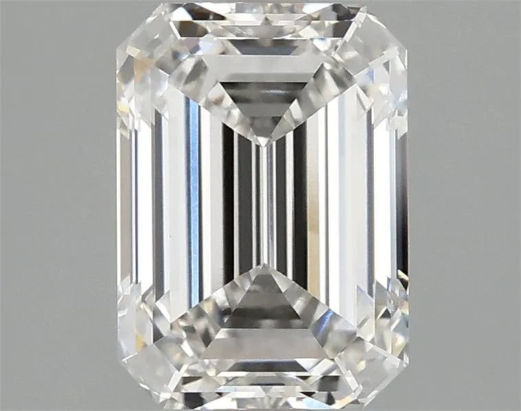 2.11ct Emerald Lab Grown Diamond (Colour F, Clarity VVS2, IGI Certified)