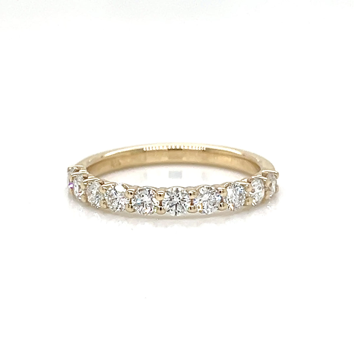 One Lady's DANIEL JOSEPH 14 Karat Yellow Women's Diamond Wedding Band