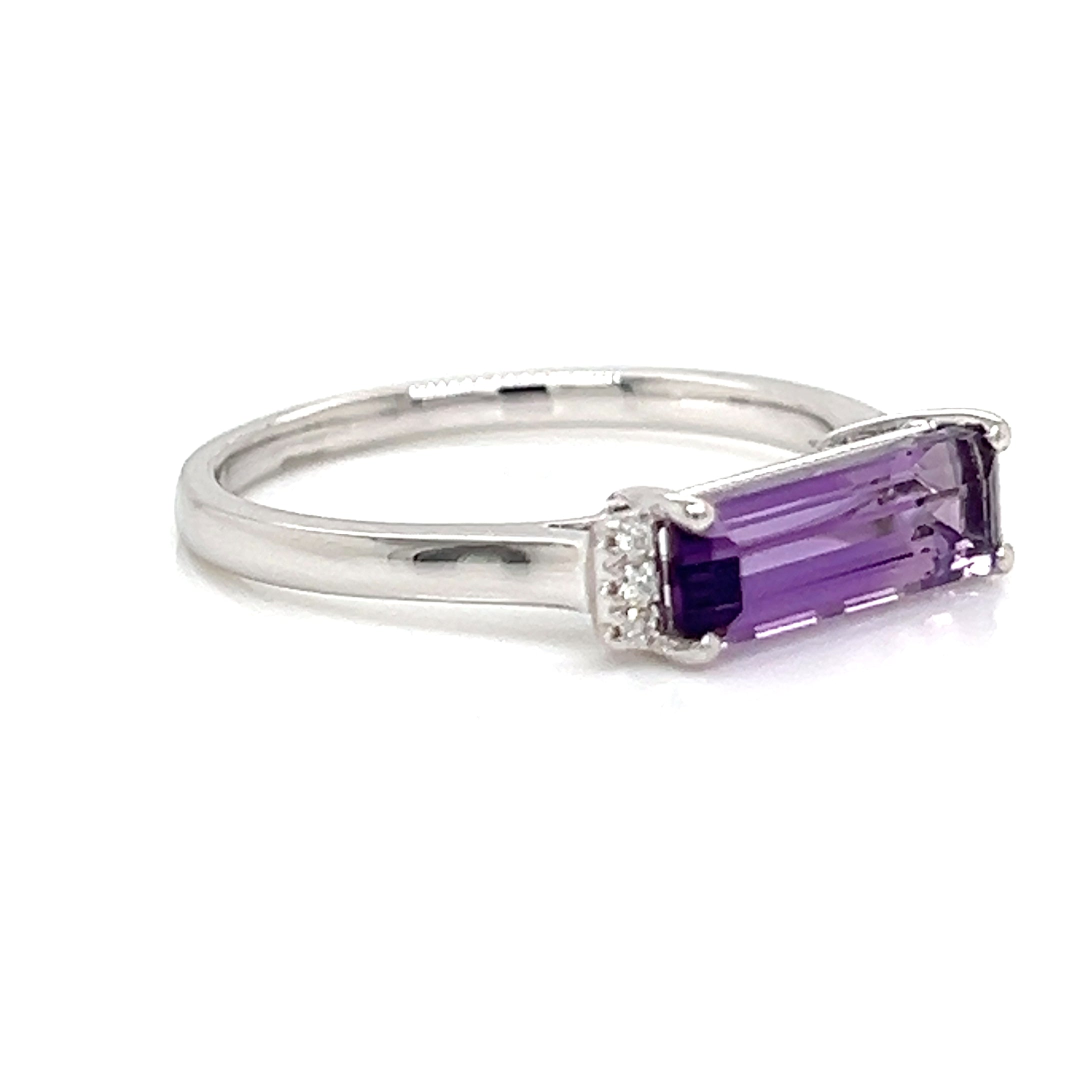 One Lady's LEGENDJEWELRYINC 14 Karat White Women's Colored Stone Ring