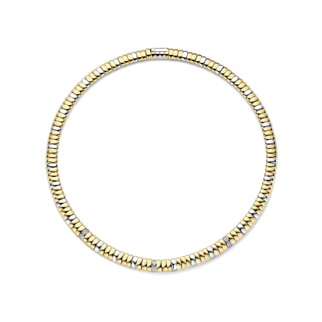 Lady's Omega Sterling Silver Two Tone