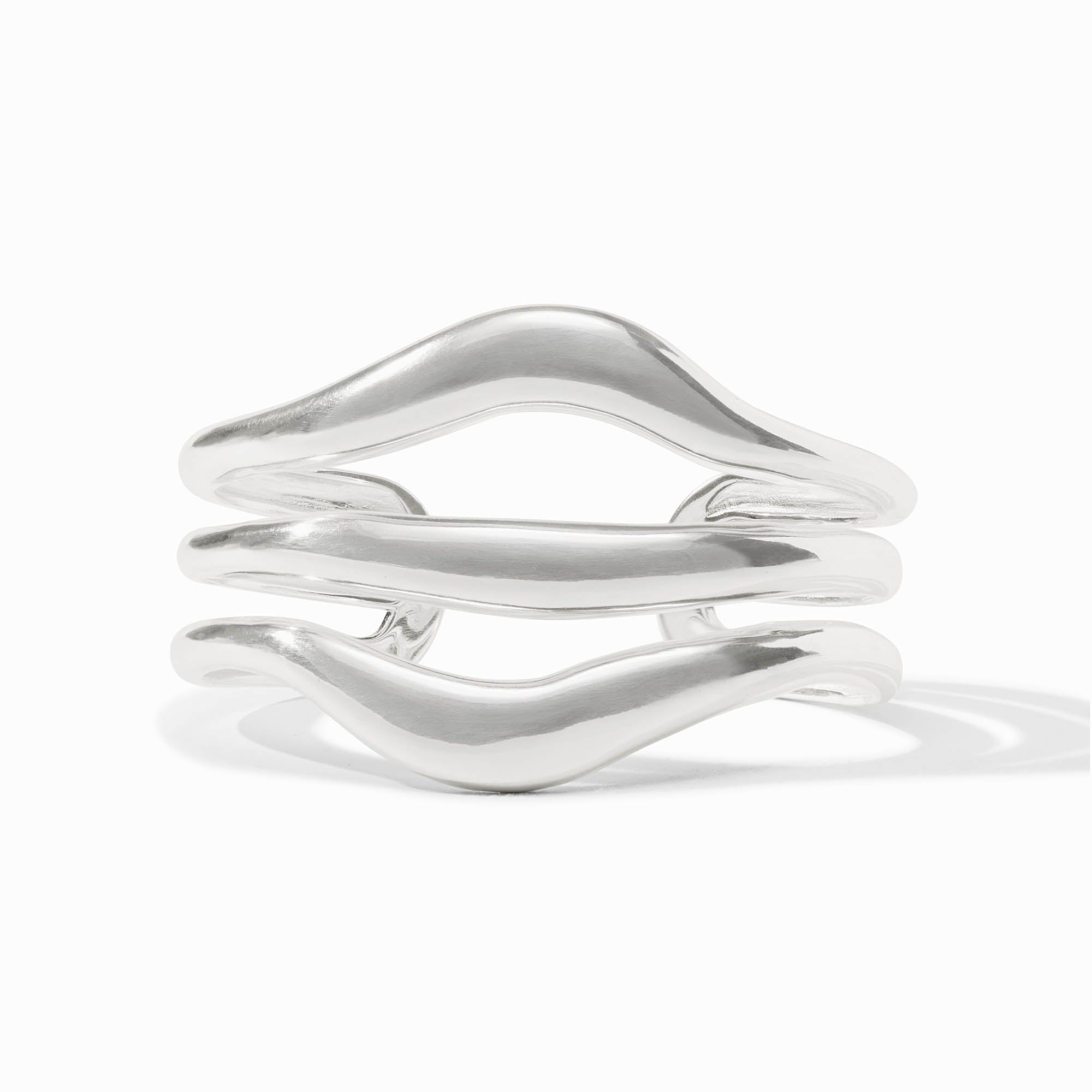 Lady's Cuff Silver Brass