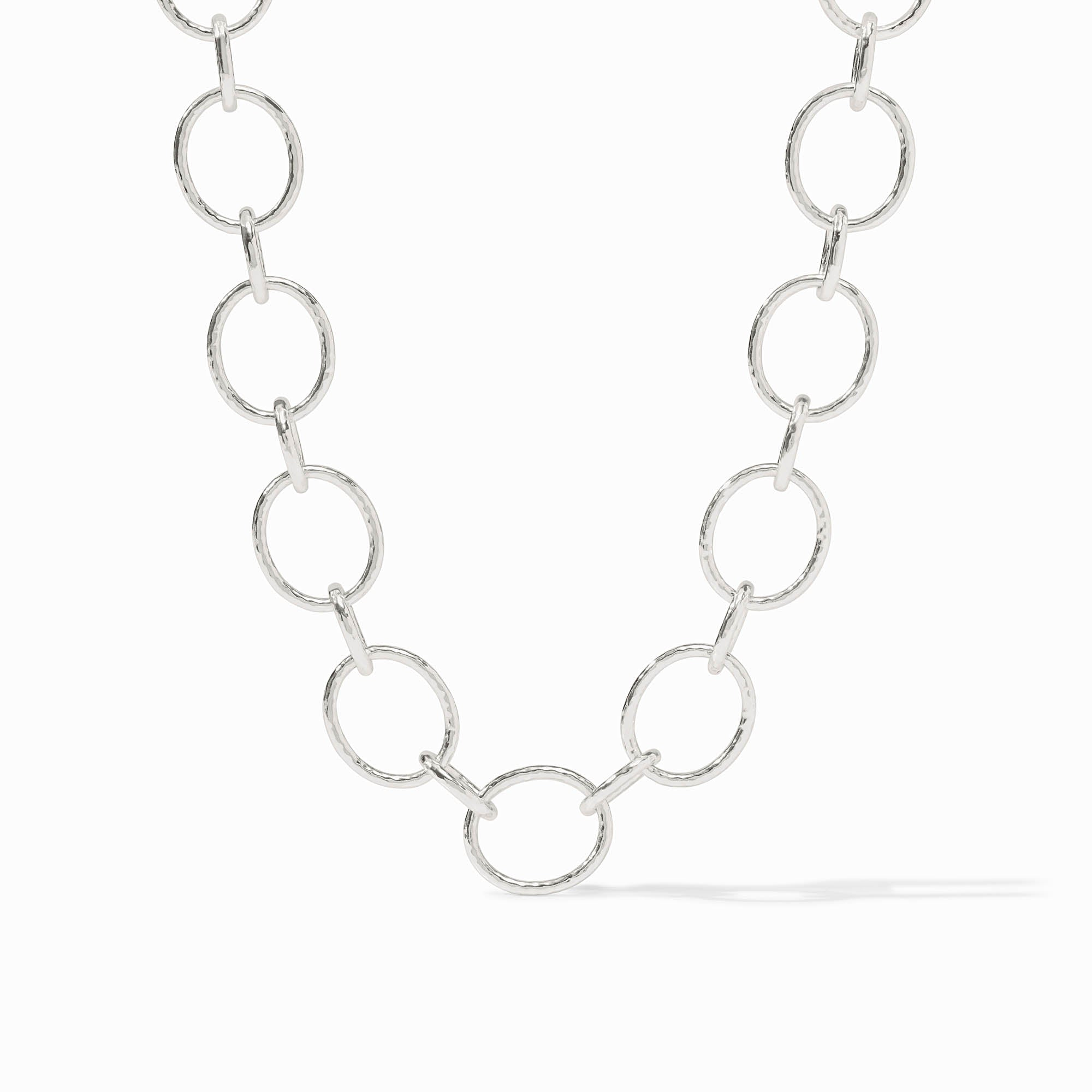 Lady's Necklace Silver Brass