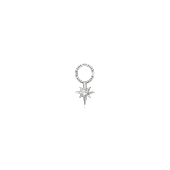 SILVER STAR EARRING CHARM