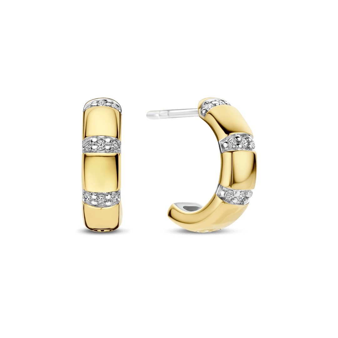 VINTAGE ZIRCONIA EARRINGS
