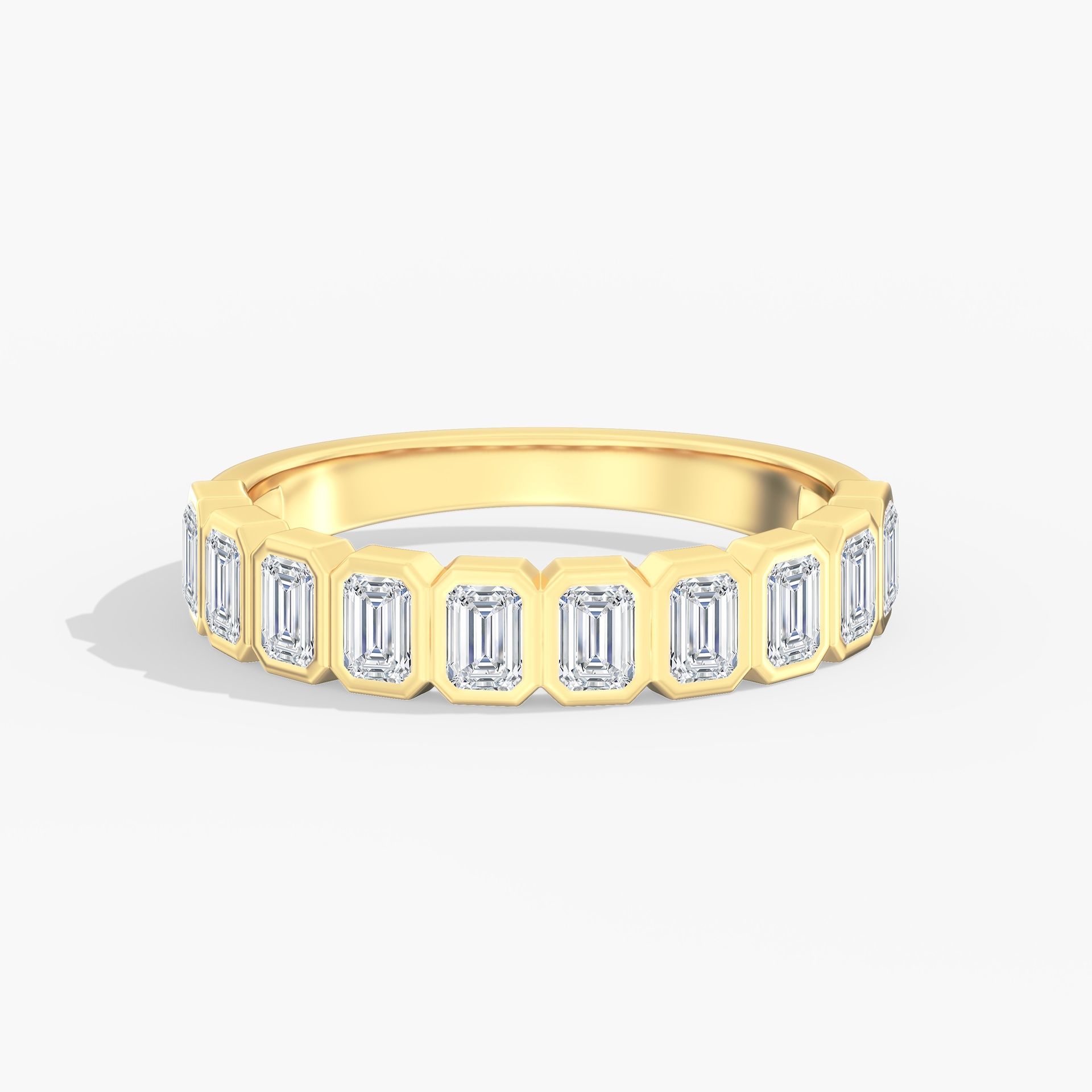 EMERALD BEZEL BAND