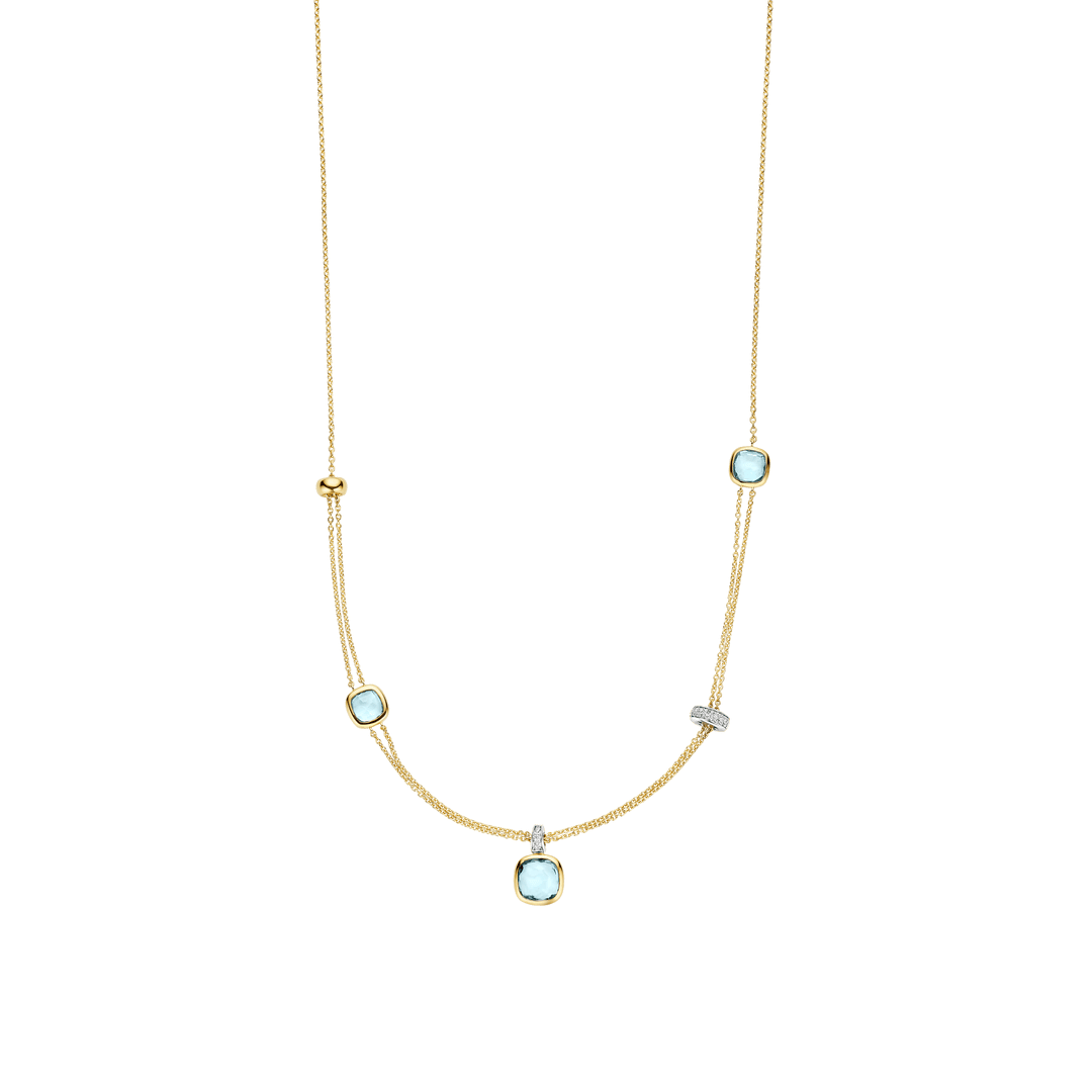 LAYERED CUSHION NECKLACE