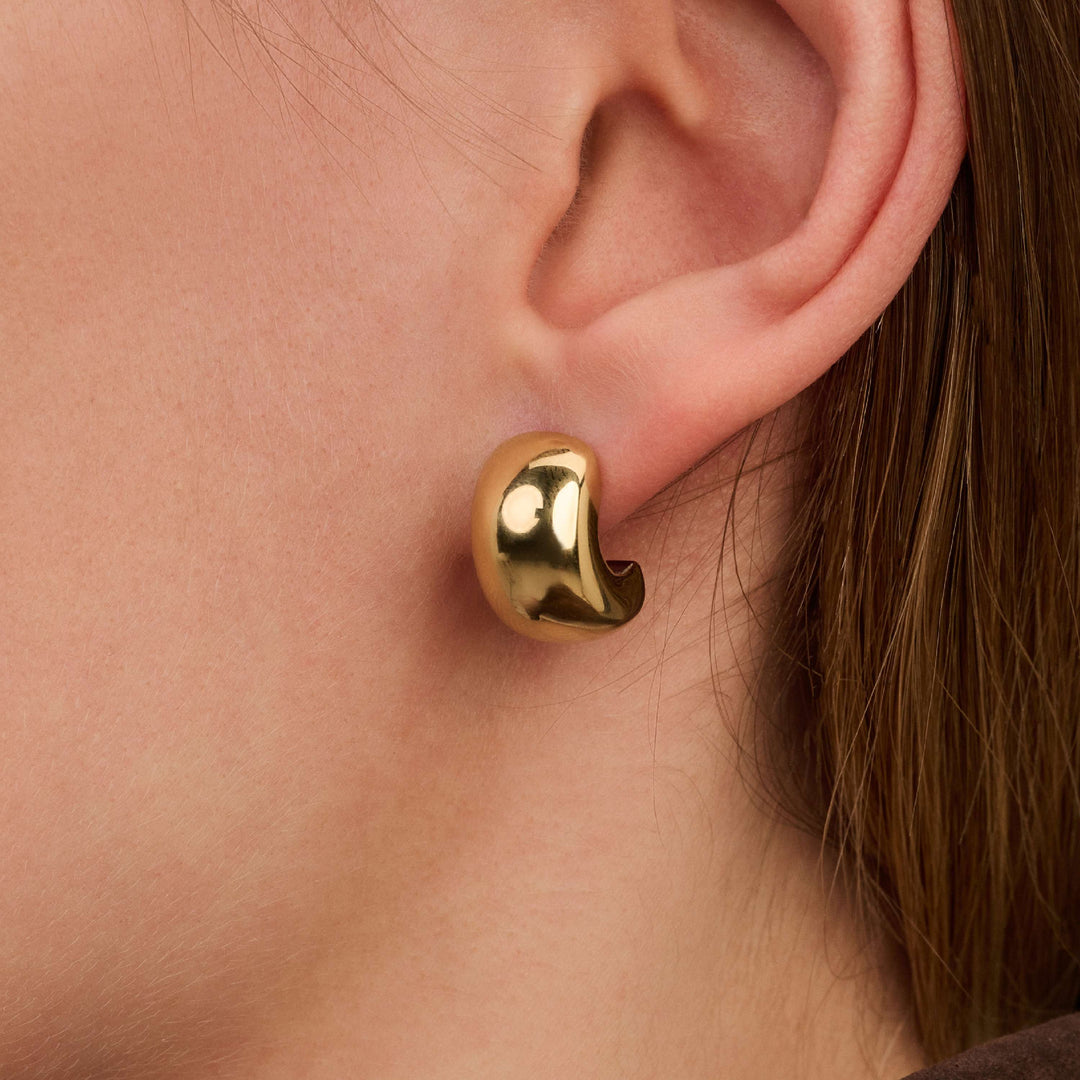 BOLD GOLD VERMEIL EARRINGS