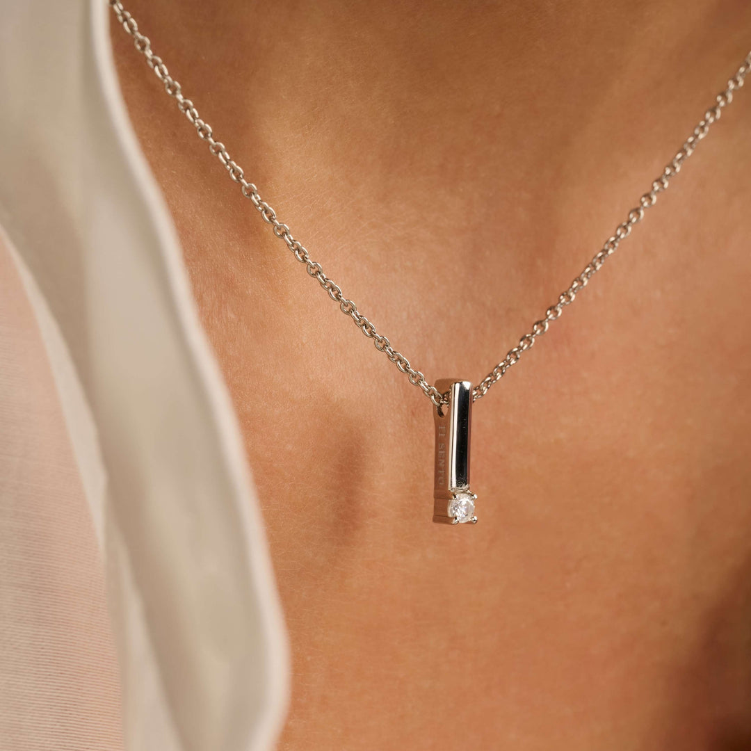 Lady's Sterling Silver Necklace Ti Sento Milano