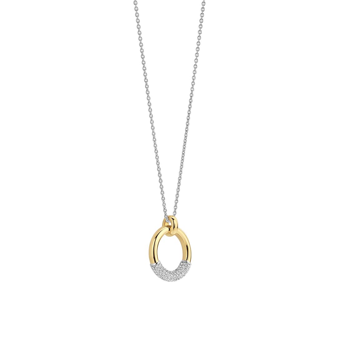 Sterling Silver Necklace Ti Sento Milano Made of