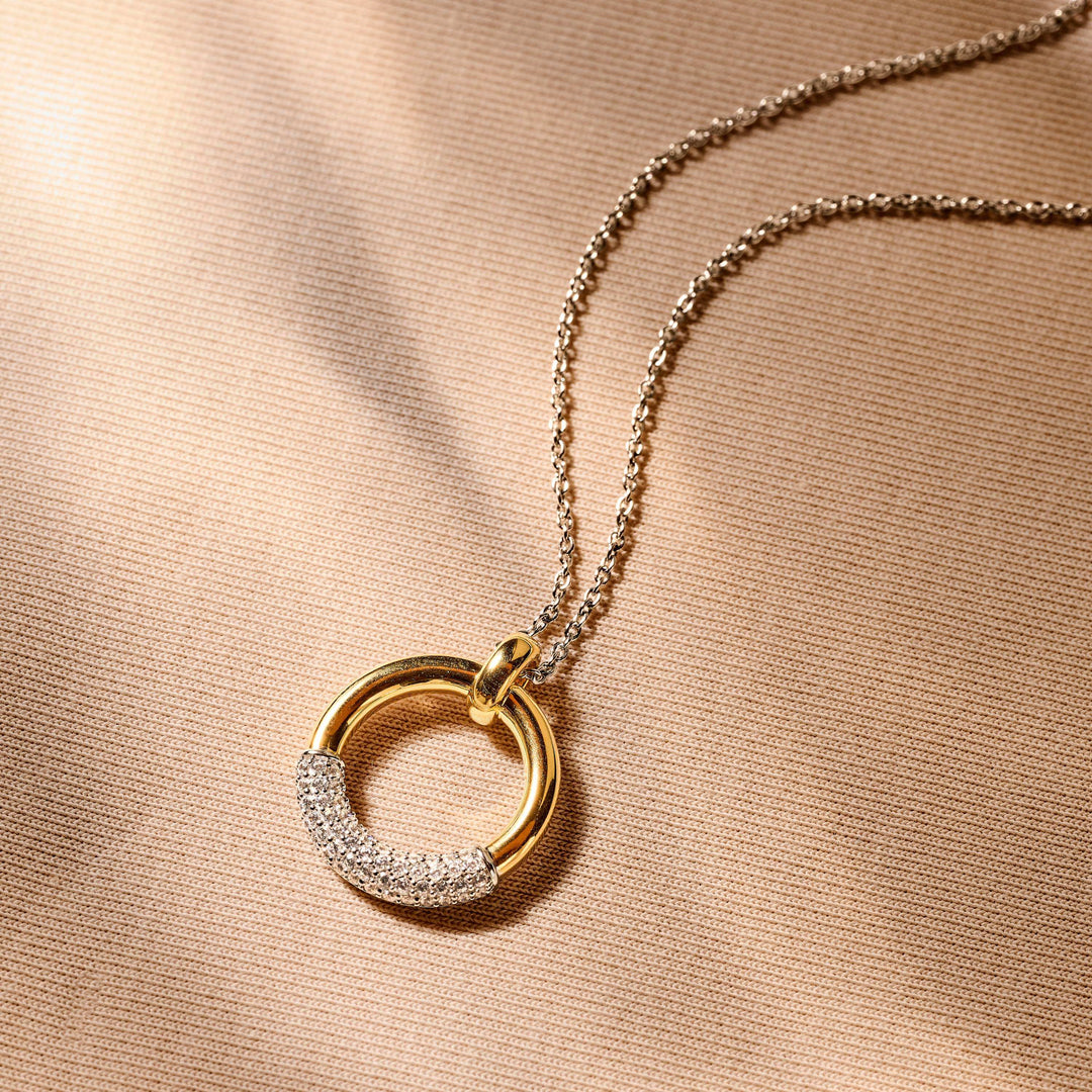 Sterling Silver Necklace Ti Sento Milano Made of