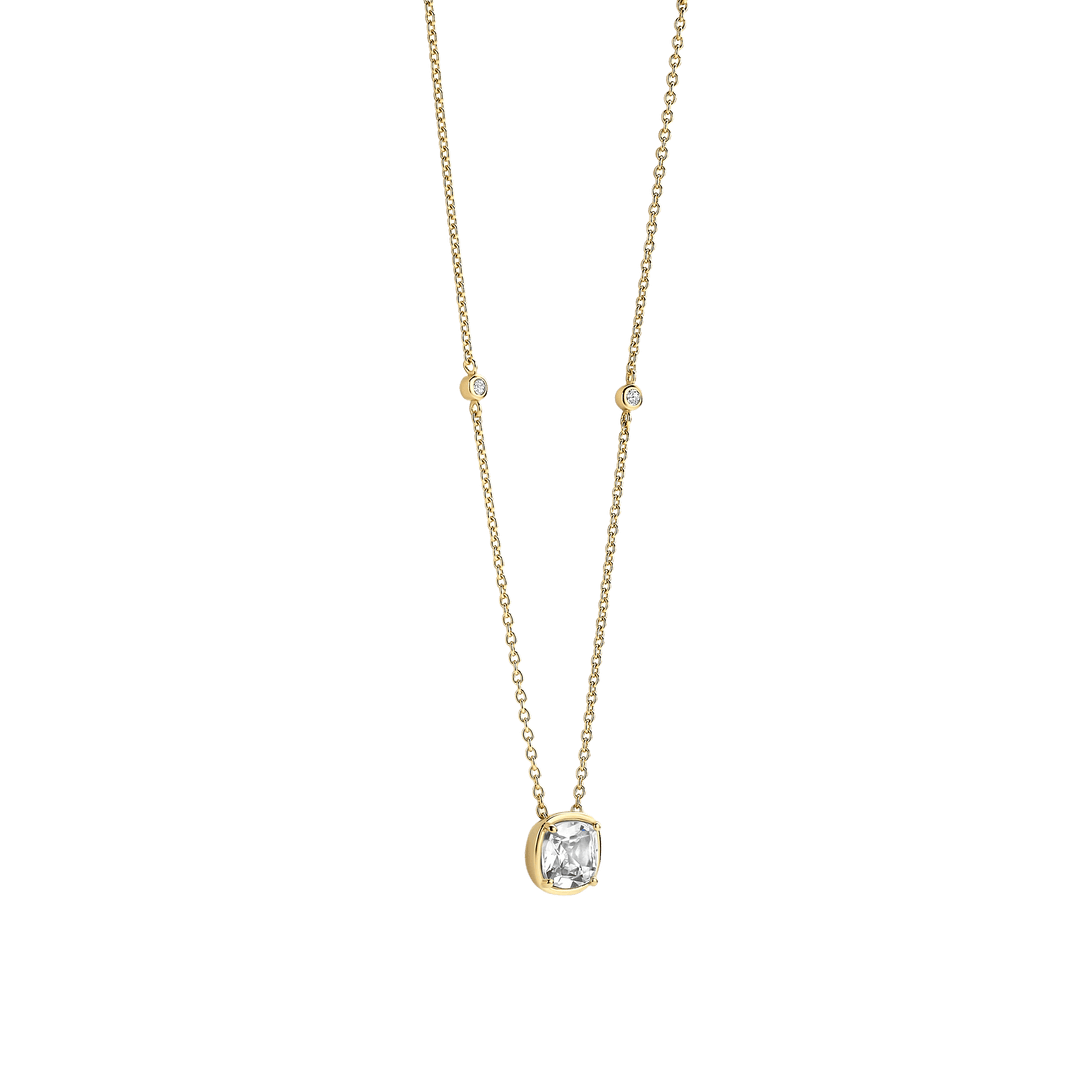 ROUND ZIRCONIA NECKLACE