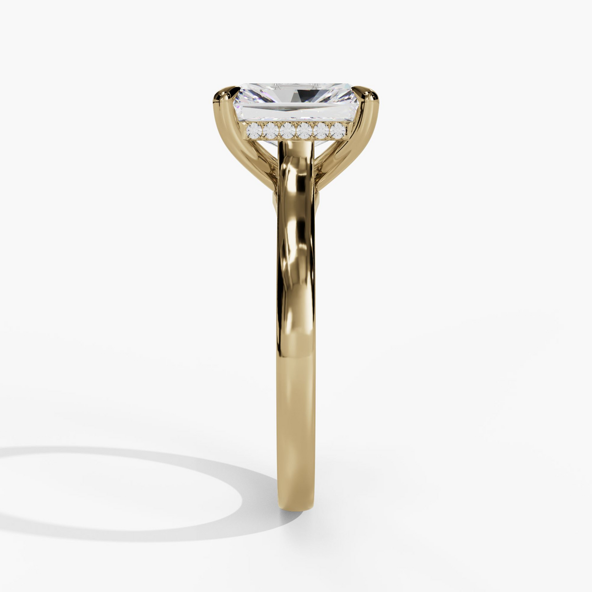 RADFIANT-CUT LAB DIAMOND ENGAGEMENT RING