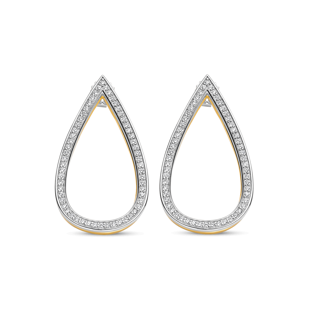 CLASSIC SOFT OVAL DOUBLE EARRINGS