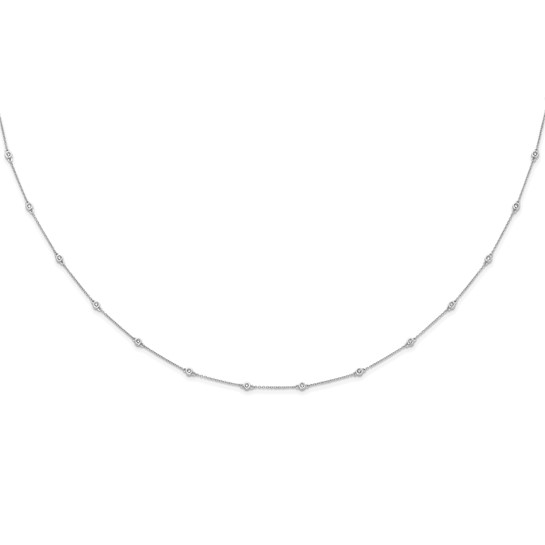 Necklace 14 Karat White