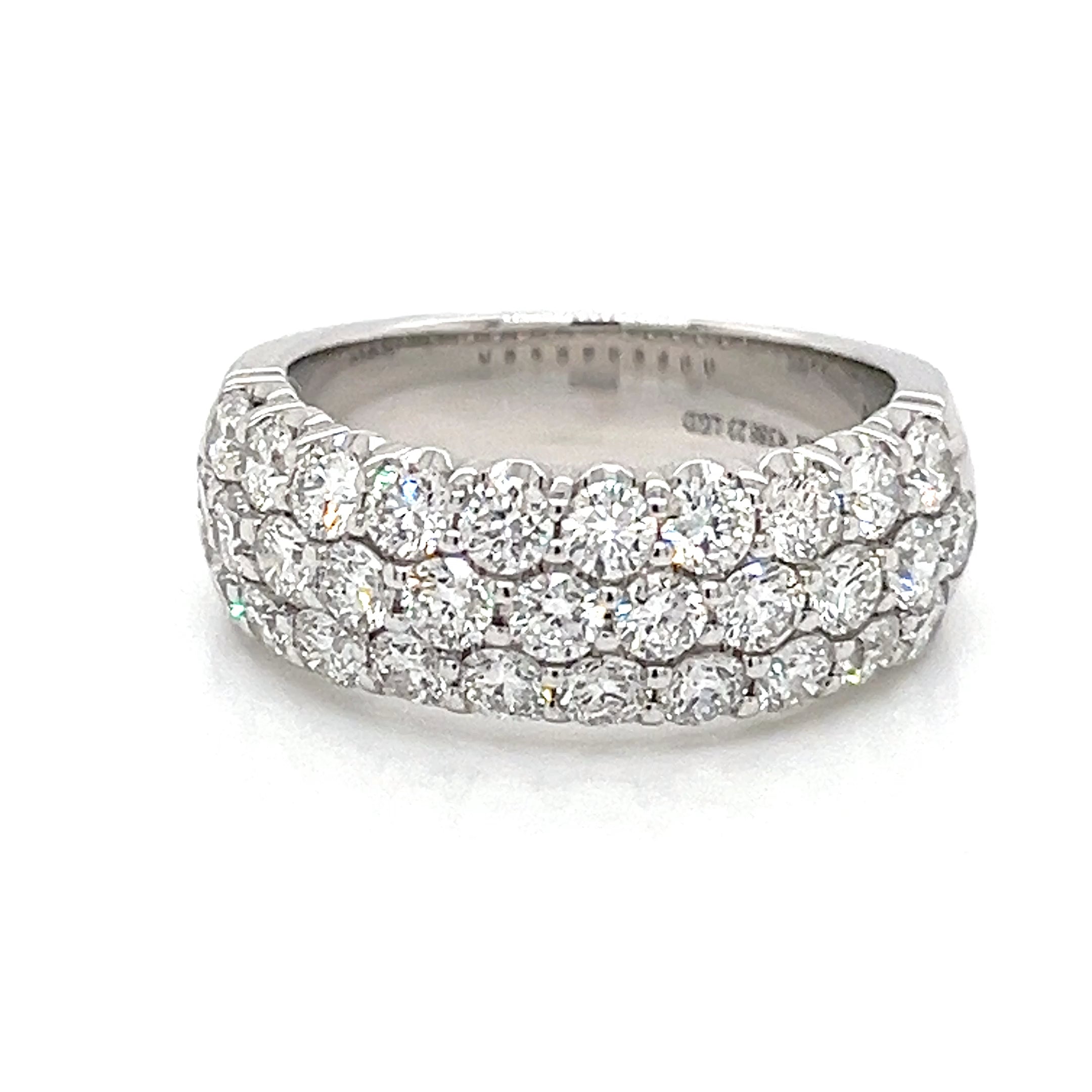 LAB GROWN DIAMOND 14K WHITE GOLD RING