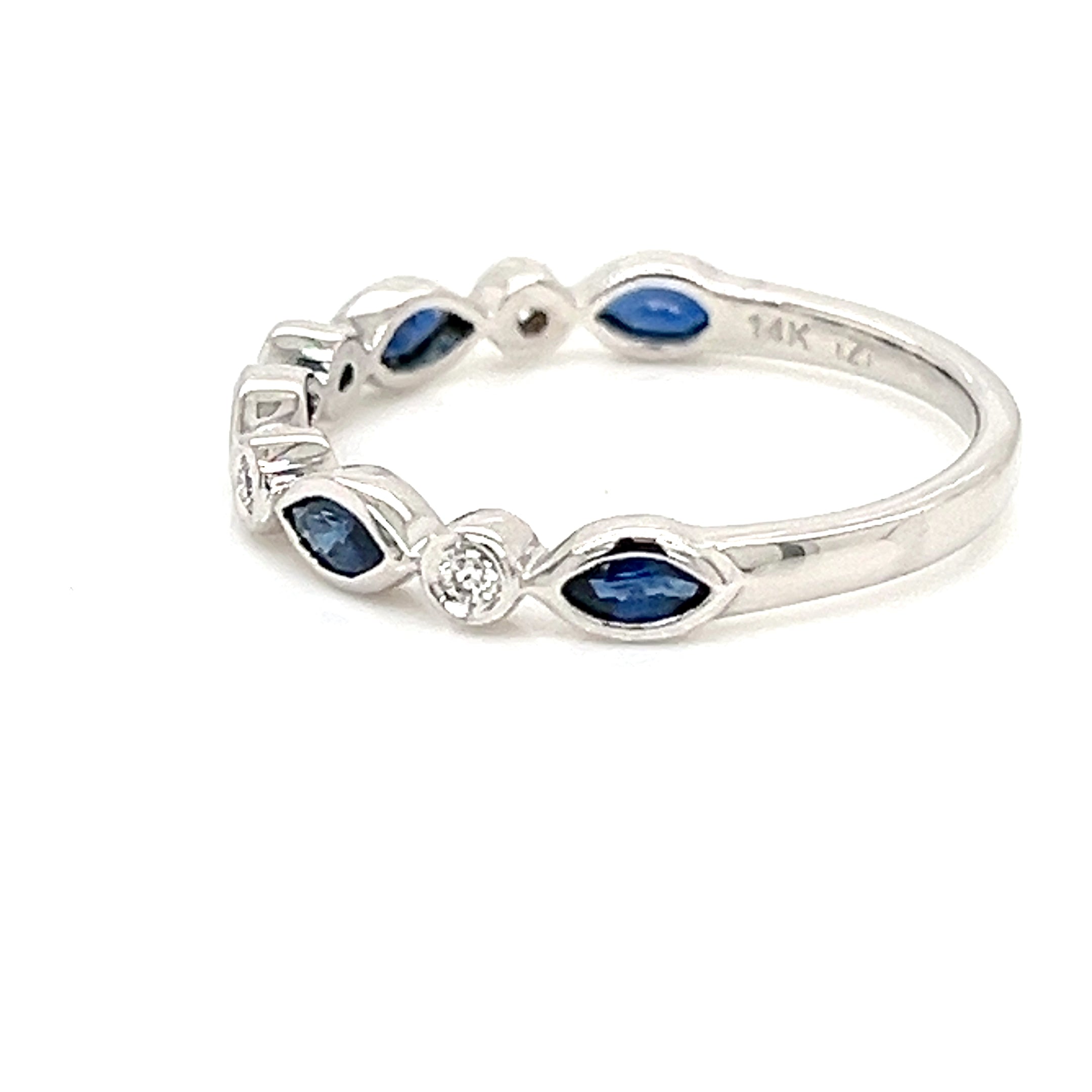 14KW DIA SAPHIRE RING