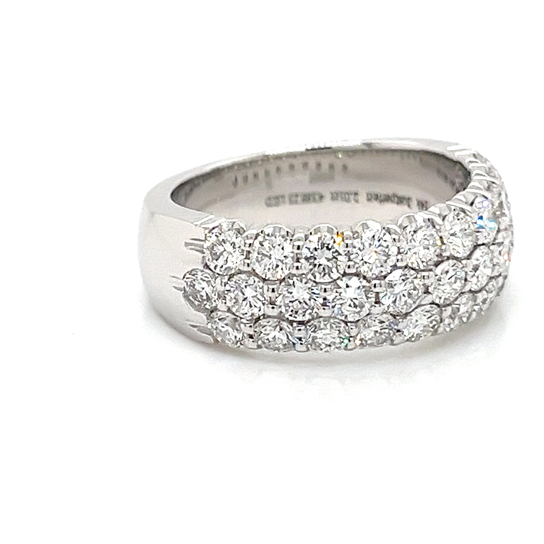 LAB GROWN DIAMOND 14K WHITE GOLD RING