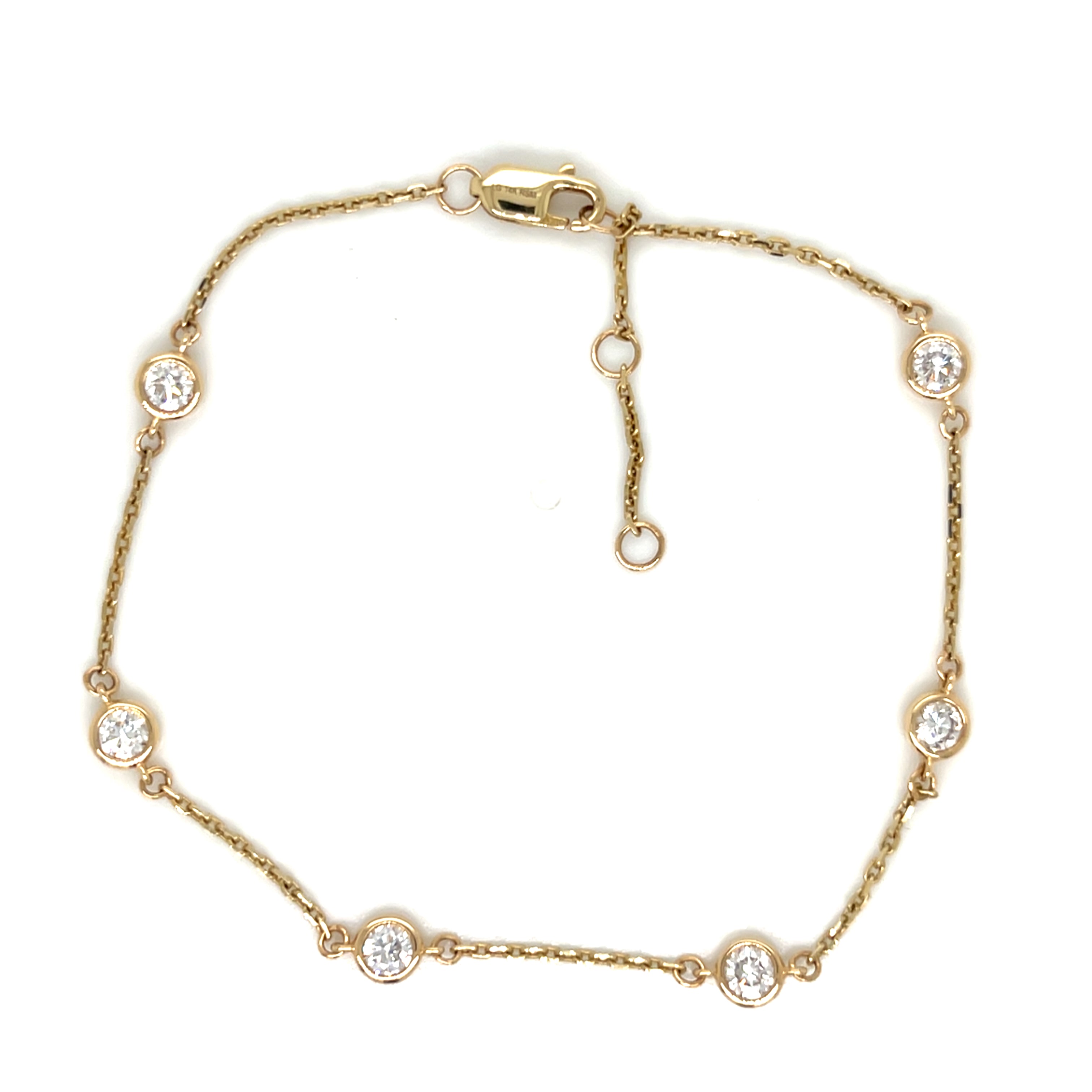 LAB GROWN DIAMOND BY THE INCH BRACELET