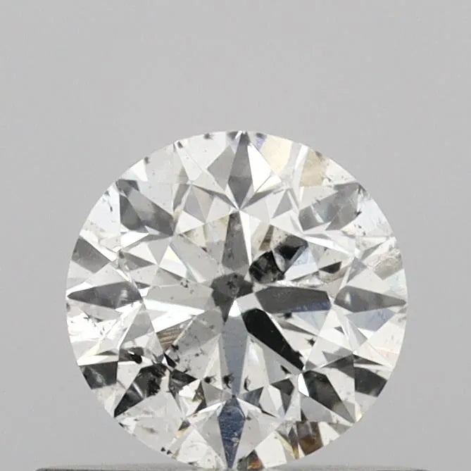 0.53ct Round Natural Diamond (Colour H, Clarity SI2, Cut EX, IGI Certified)