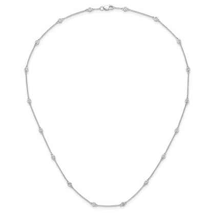 Necklace 14 Karat White
