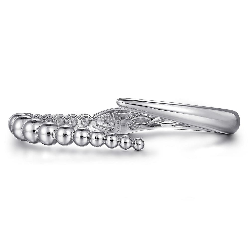 STERLING SILVER BUJUKAN BYPASS BANGLE