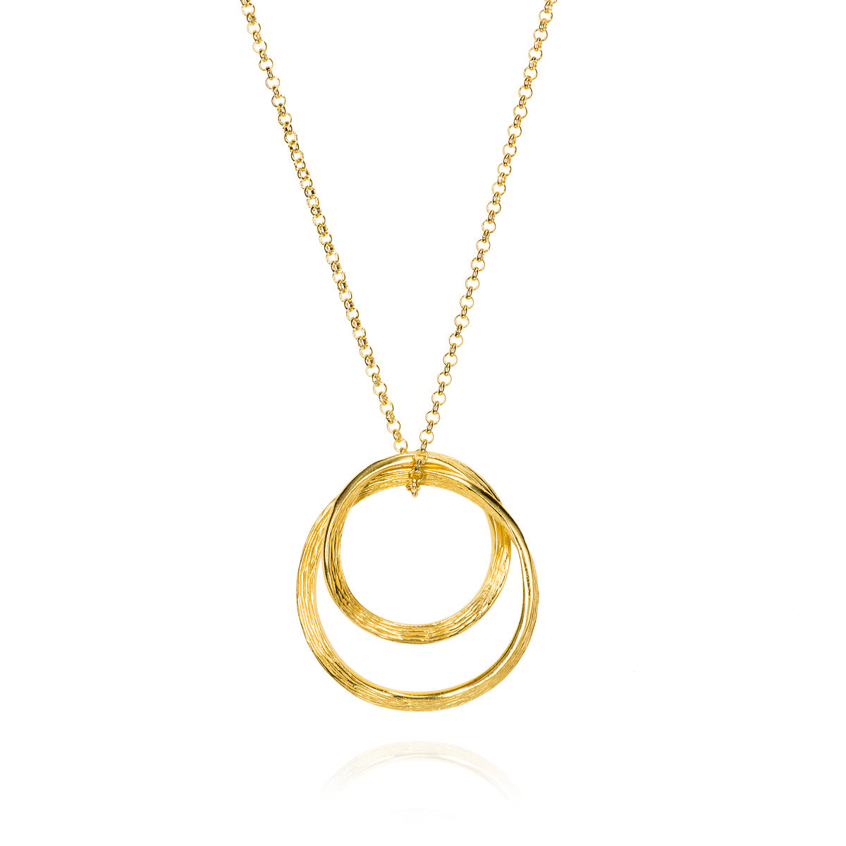 FLORENCE NECKLACE IN SILVER, 18 KARAT GOLD VERMEIL