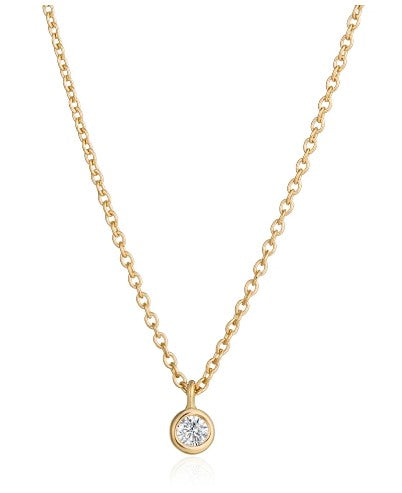 BRIA/DIAMOND SOLITAIRE PENDANT