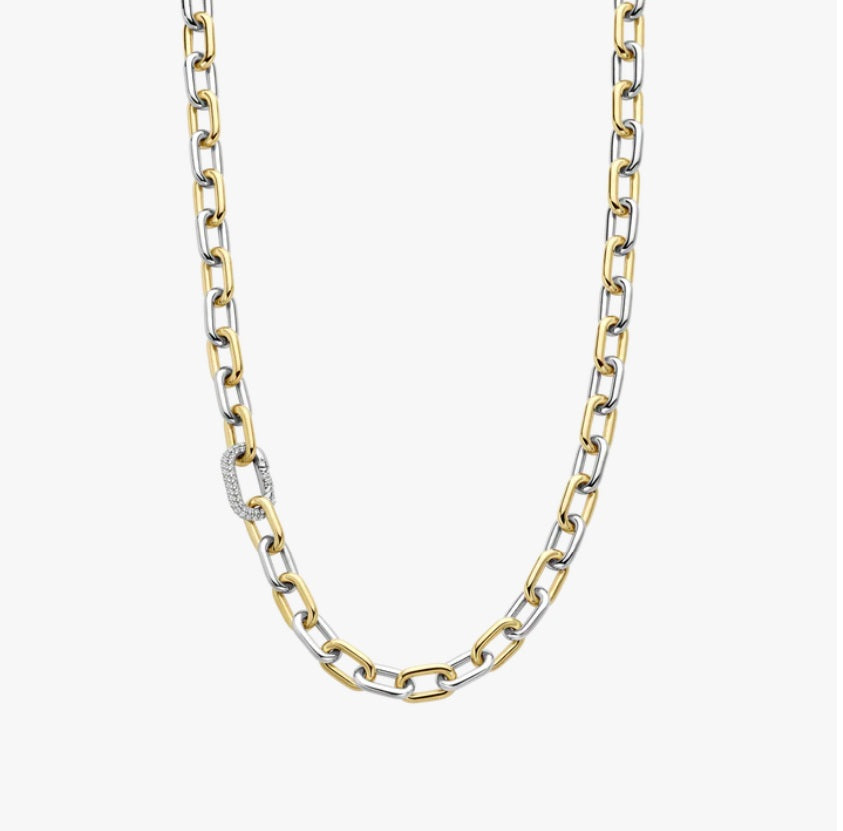 SS/GP CZ CHAIN LNK NK