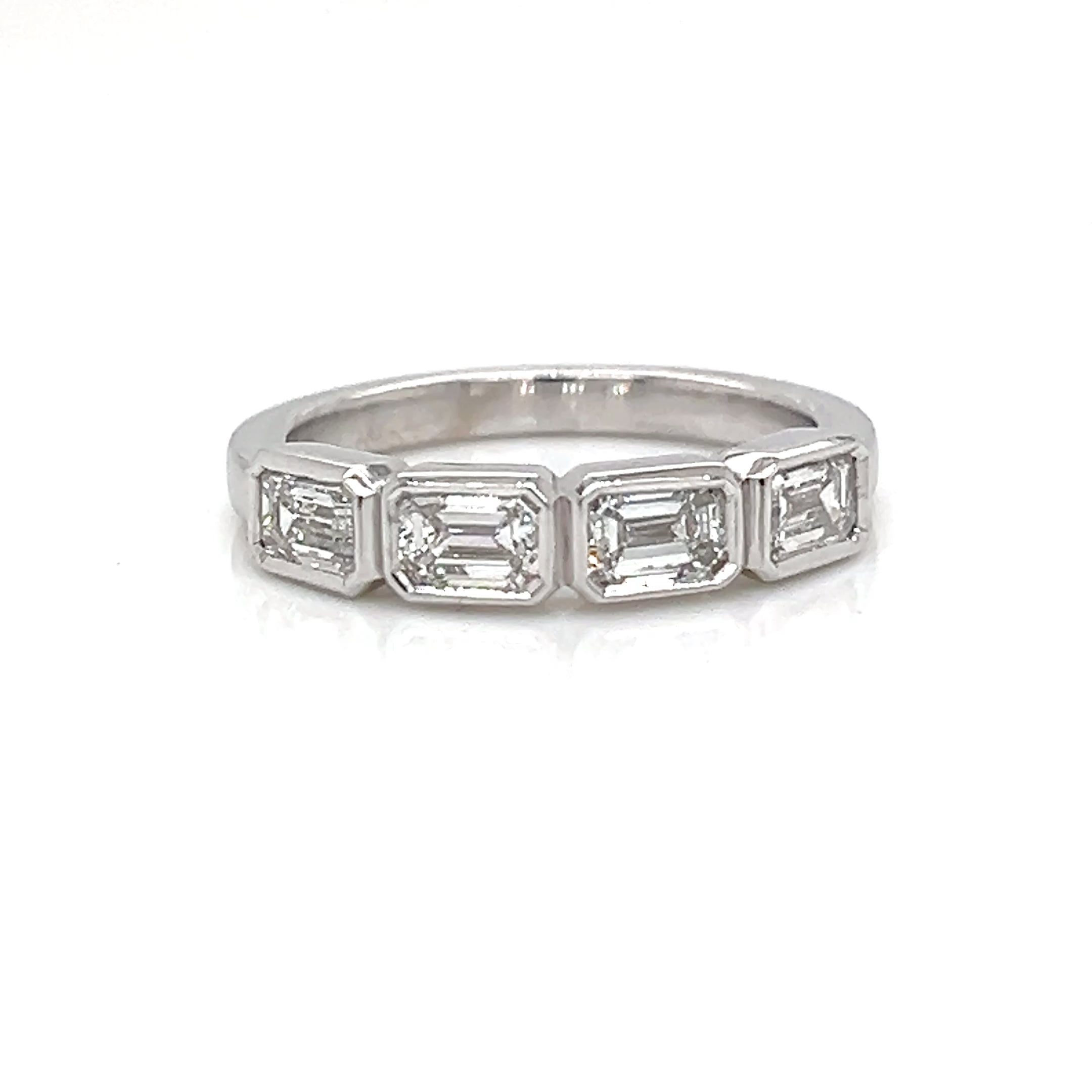One Lady's DANIEL JOSEPH Women's Lab Grown Diamond Wedding Band
