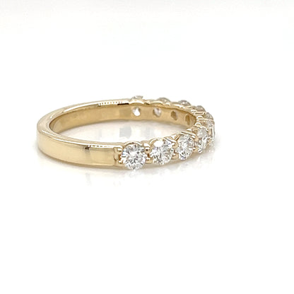 One Lady's DANIEL JOSEPH 14 Karat Yellow Women's Diamond Wedding Band