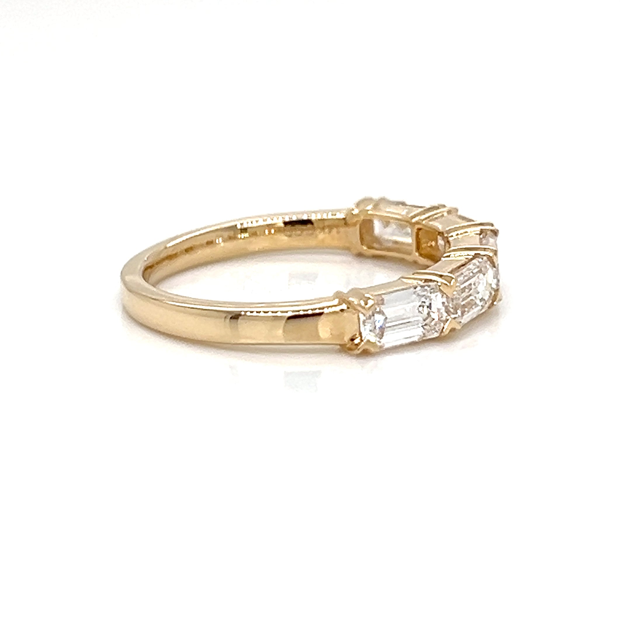 One Lady's CLASSIC GROWN Women's Lab Grown Diamond Wedding Band