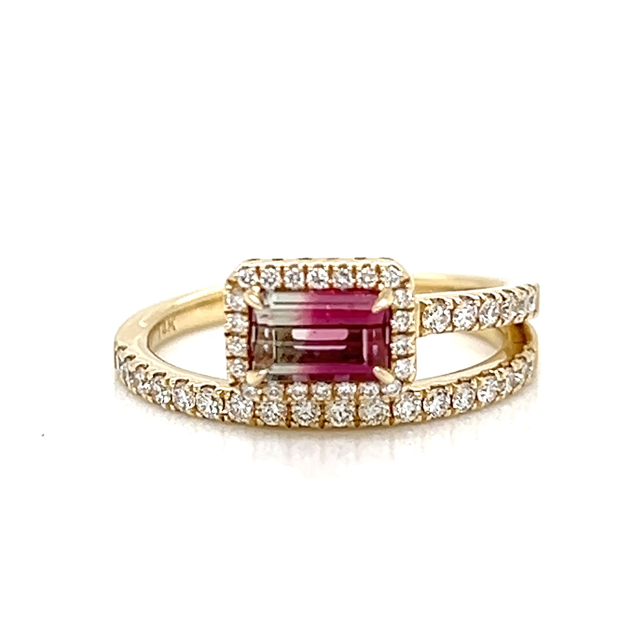 One Lady's IZI CREATIONS 14 Karat Yellow Women's Colored Stone Ring