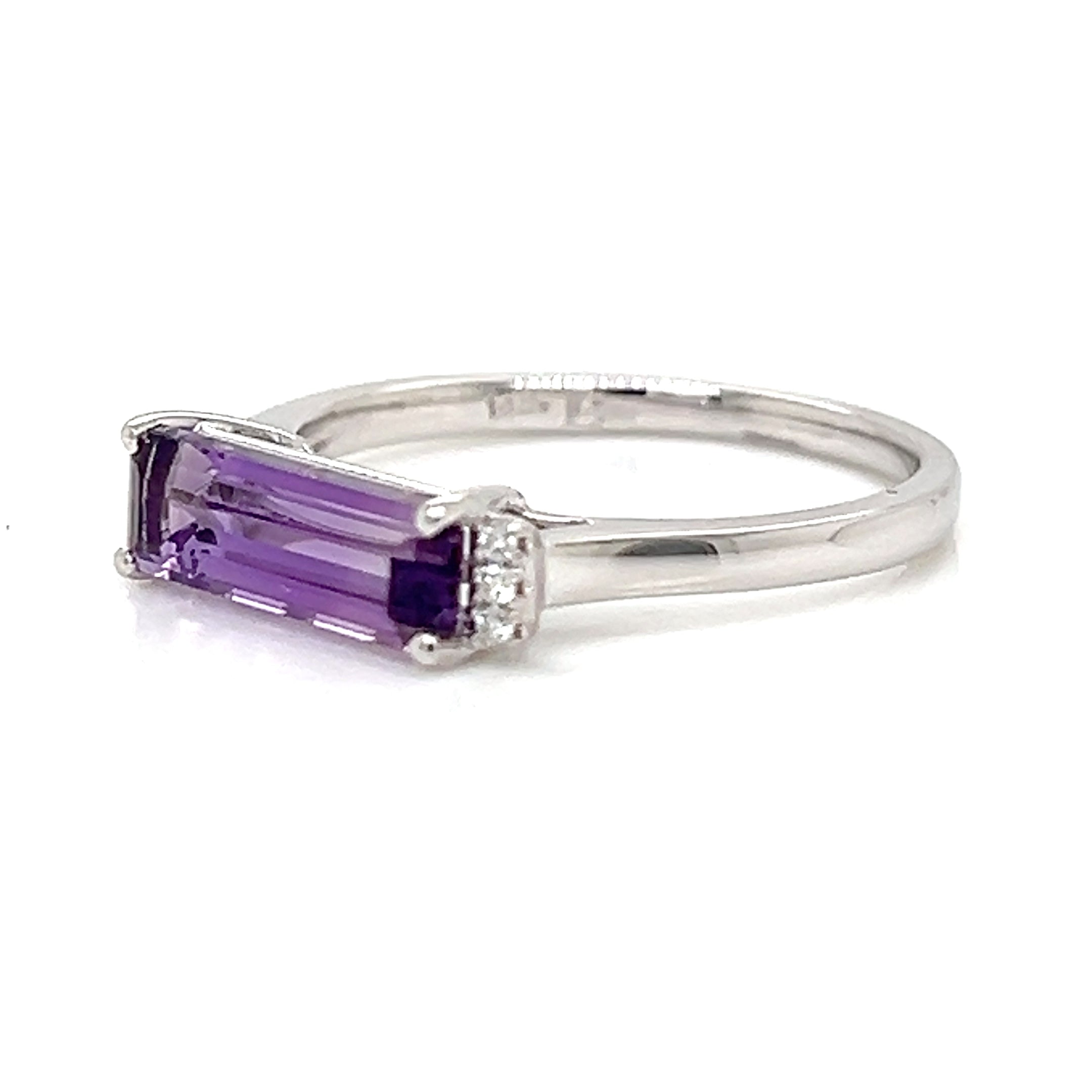One Lady's LEGENDJEWELRYINC 14 Karat White Women's Colored Stone Ring