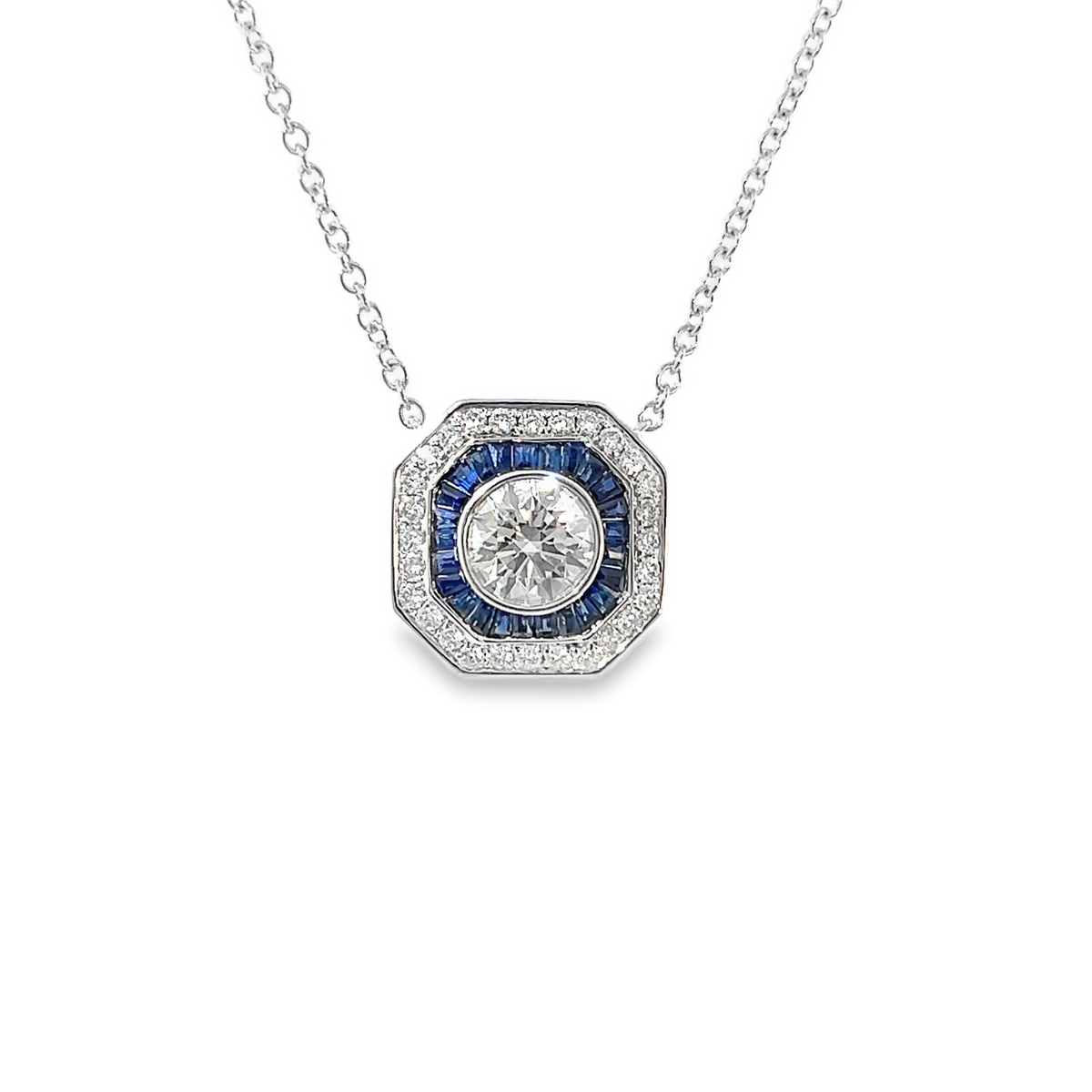 Lady's Lab Grown Diamond Pendant