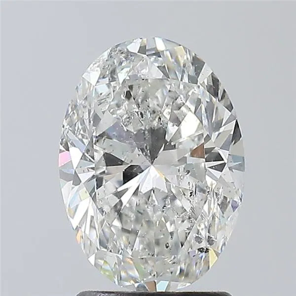 2.00ct Oval Natural Diamond (Colour G, Clarity SI2, Cut VG, IGI Certified)