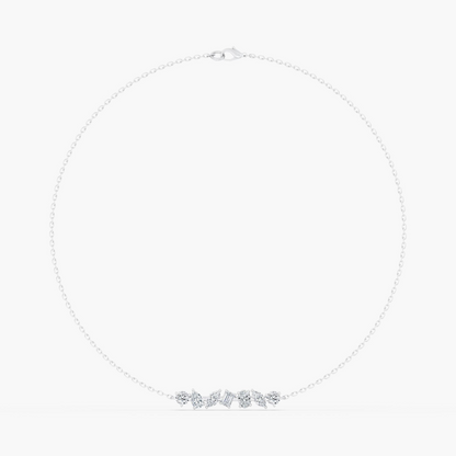 MULTI SHAPE BAR NECKLACE