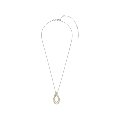 ORGANIC ZIRCONIA NECKLACE