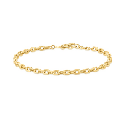 GOLD MEDIUM CHAIN BRACELET
