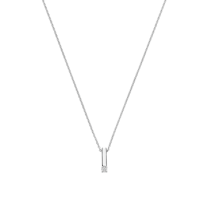 Lady's Sterling Silver Necklace Ti Sento Milano