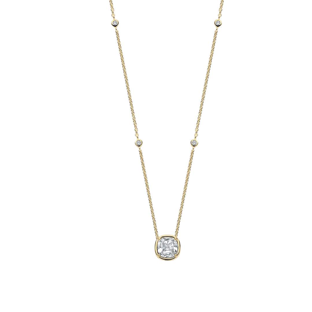 ROUND ZIRCONIA NECKLACE