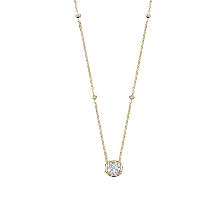ROUND ZIRCONIA NECKLACE