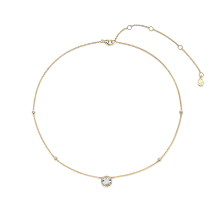 ROUND ZIRCONIA NECKLACE