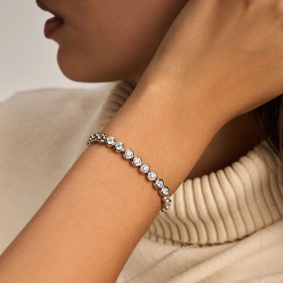ROUND ZIRCONIA BRACELET