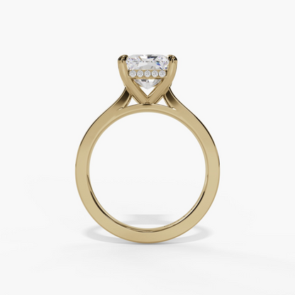 RADFIANT-CUT LAB DIAMOND ENGAGEMENT RING