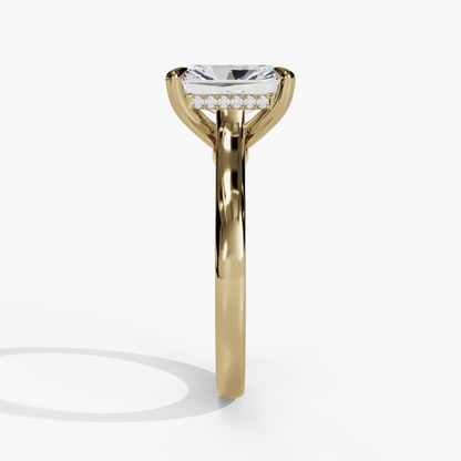 RADFIANT-CUT LAB DIAMOND ENGAGEMENT RING