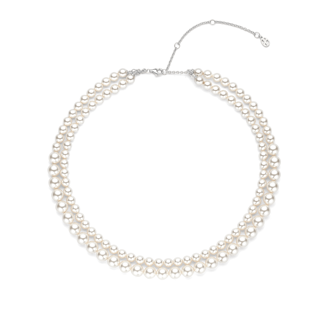 DOUBLE PEARL NECKLACE