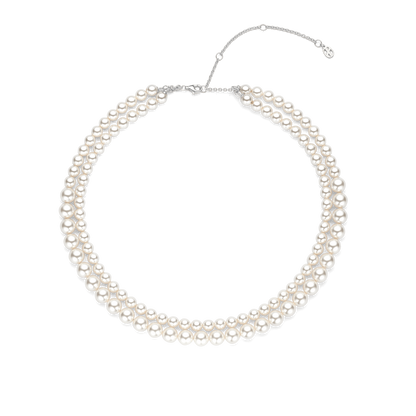 DOUBLE PEARL NECKLACE