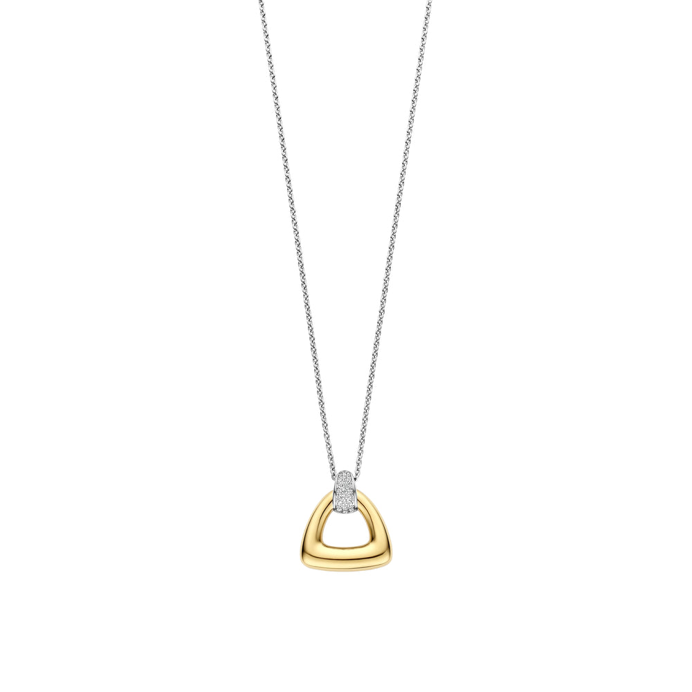 SS/GP CZ TRINGLE NECK