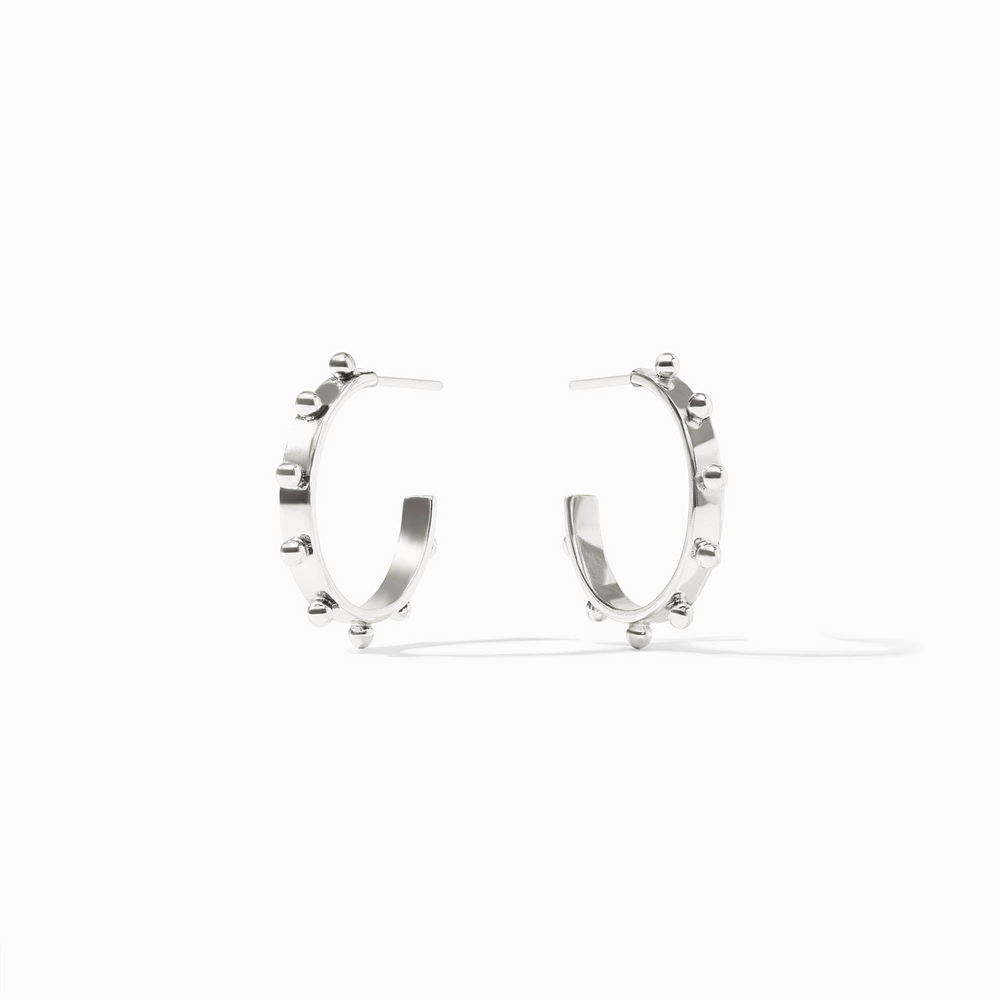Lady's Earring Silver Brass