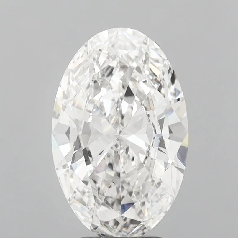 3.99ct Oval Lab Grown Diamond (Colour F, Clarity VS1, IGI Certified)